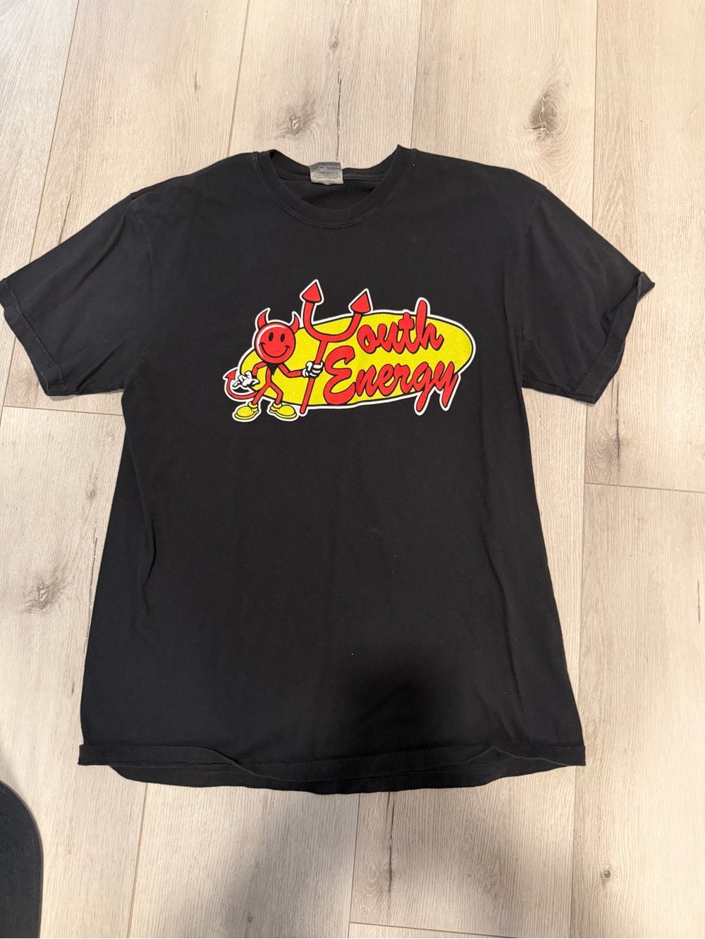 Youth Energy Graphic Tee - Black
